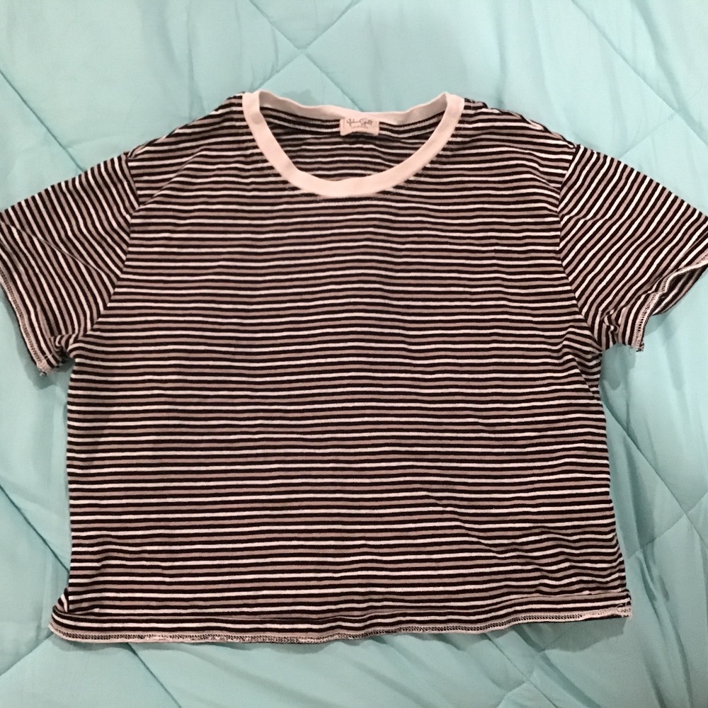 Brandy Melville/John Galt stripped shirt